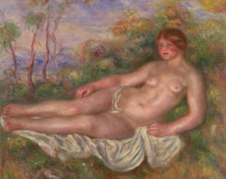 Pierre-Auguste Renoir Renoir Reclining Woman Bather china oil painting image